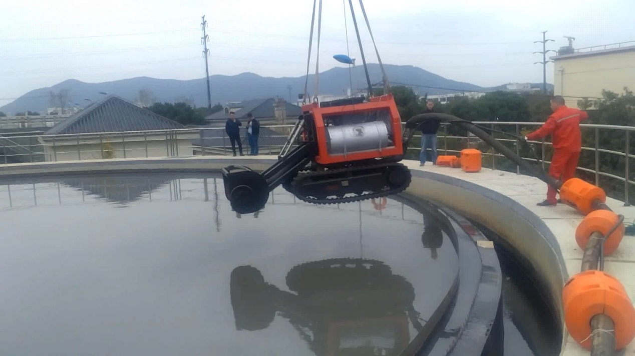 Secondary sedimentation tank dredging project (Suzhou Baidang Wastewater Treatment Plant)